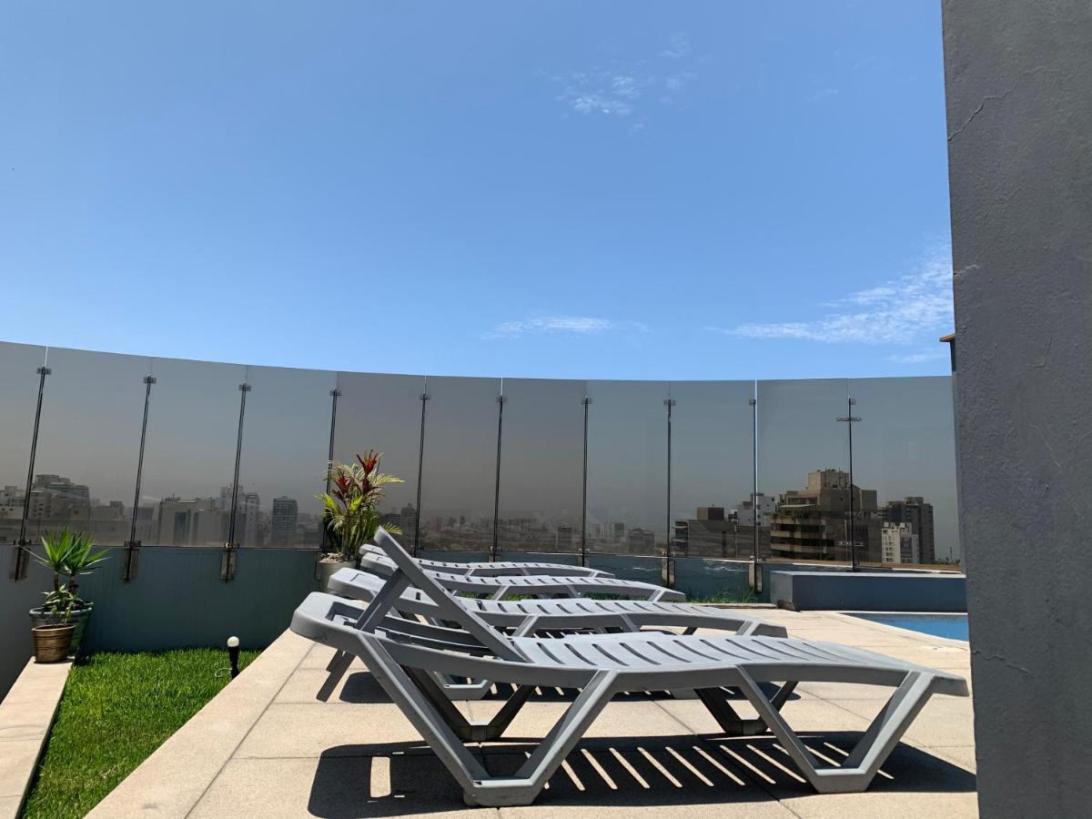 Апартаменти Acogedor Dpto En San Isidro Excelente Vista, Piscina Y Wifi Ліма Екстер'єр фото